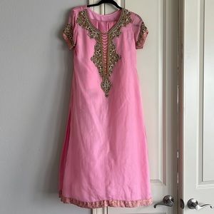 Pink Indian Suit (3 Piece Suit)